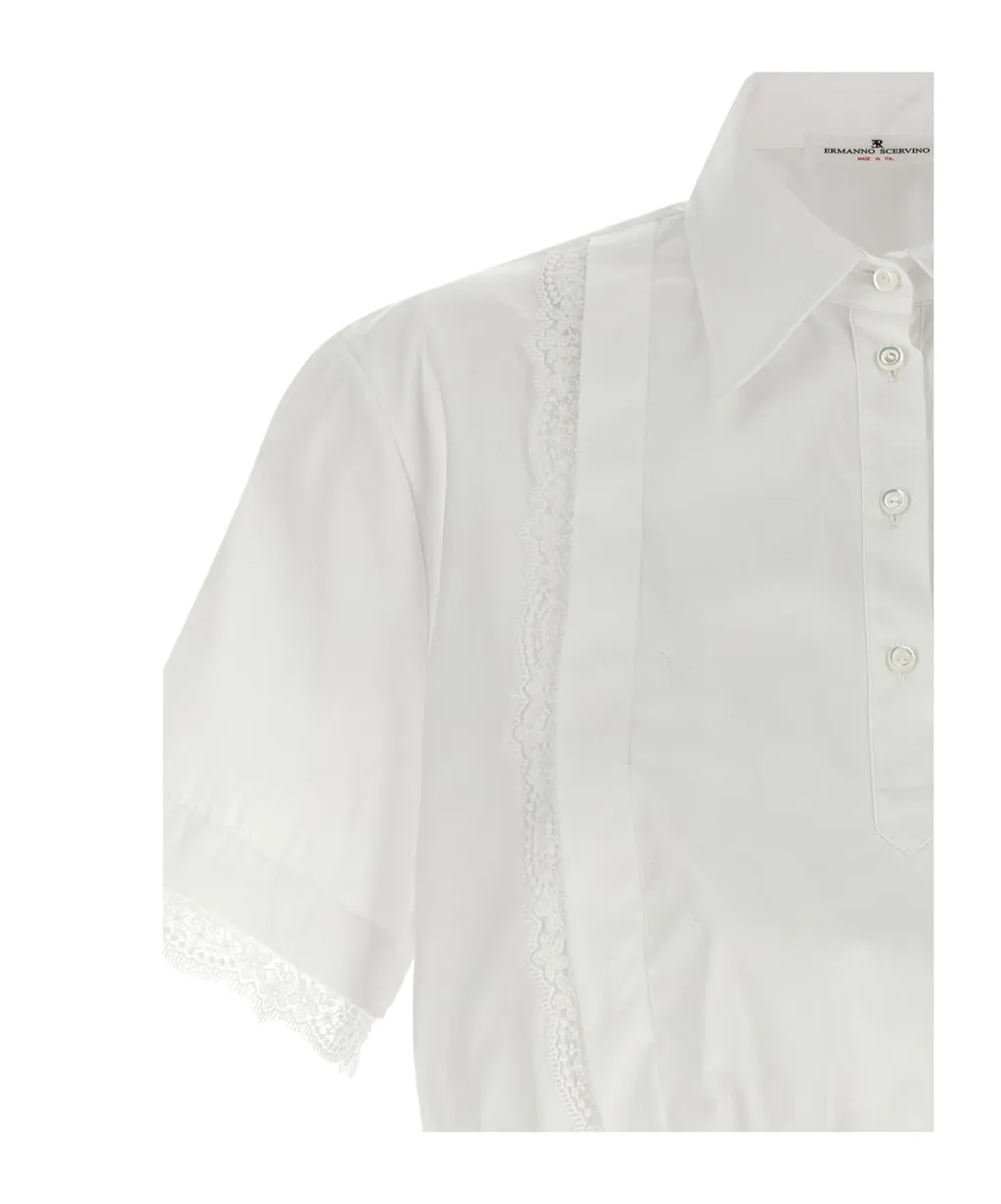 Ermanno Scervino Lace Insert Shirt
