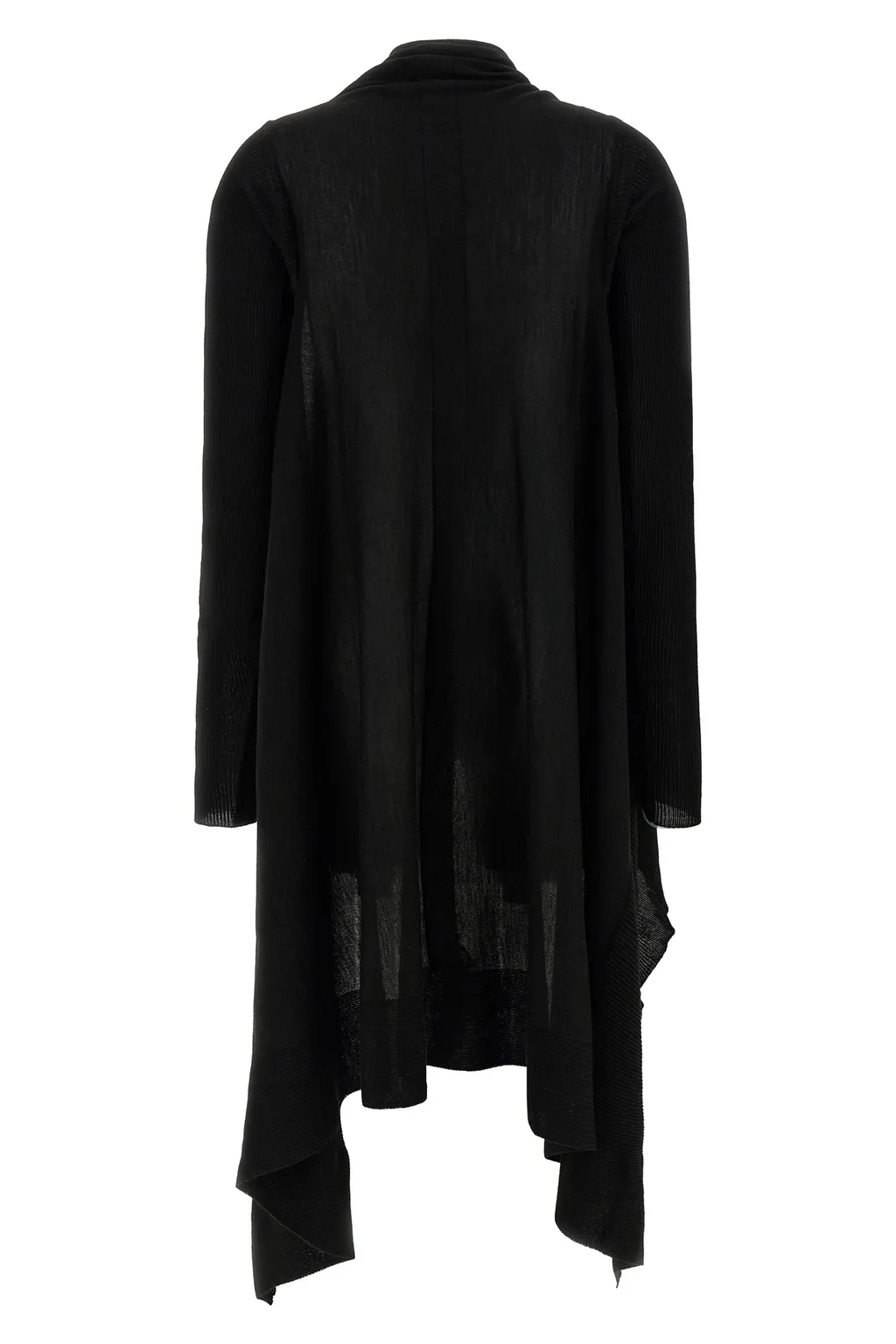 Rick Owens Knitted Long Wrap Cardigan