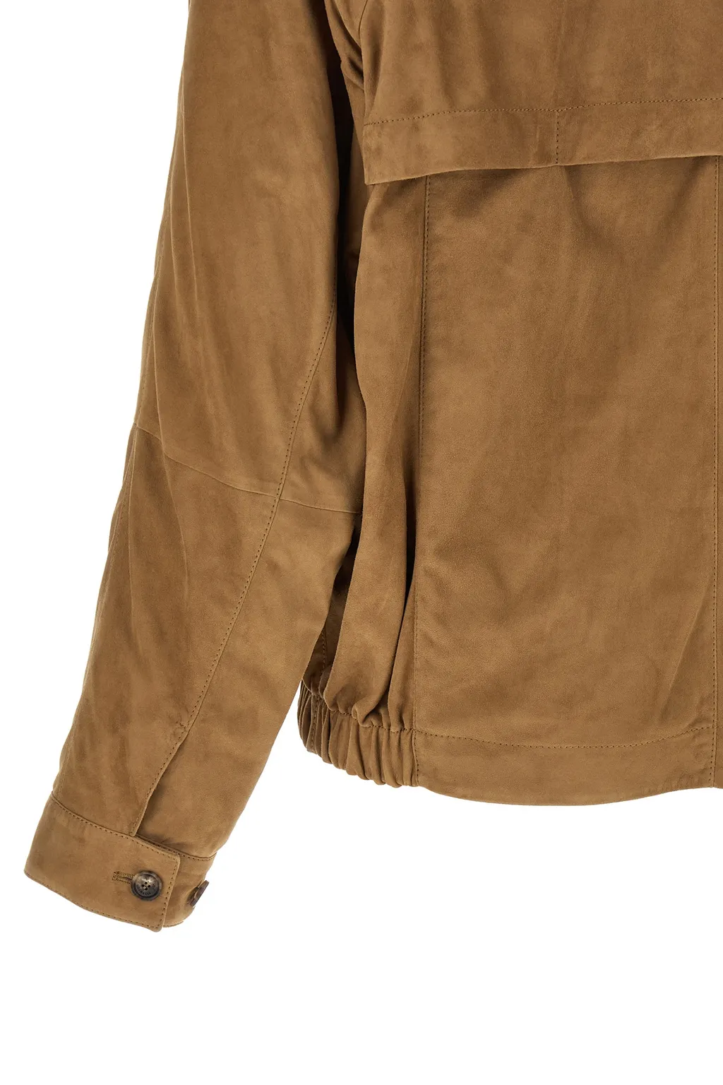 Brunello Cucinelli Stand Collar Unlined Jacket