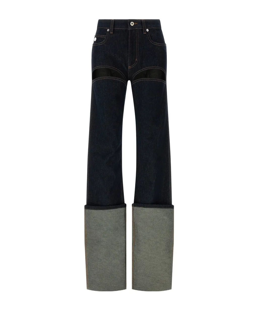 Maxi Turn-Up Jeans