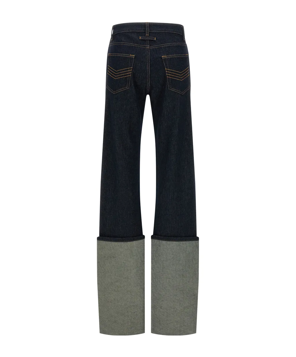Maxi Turn-Up Jeans