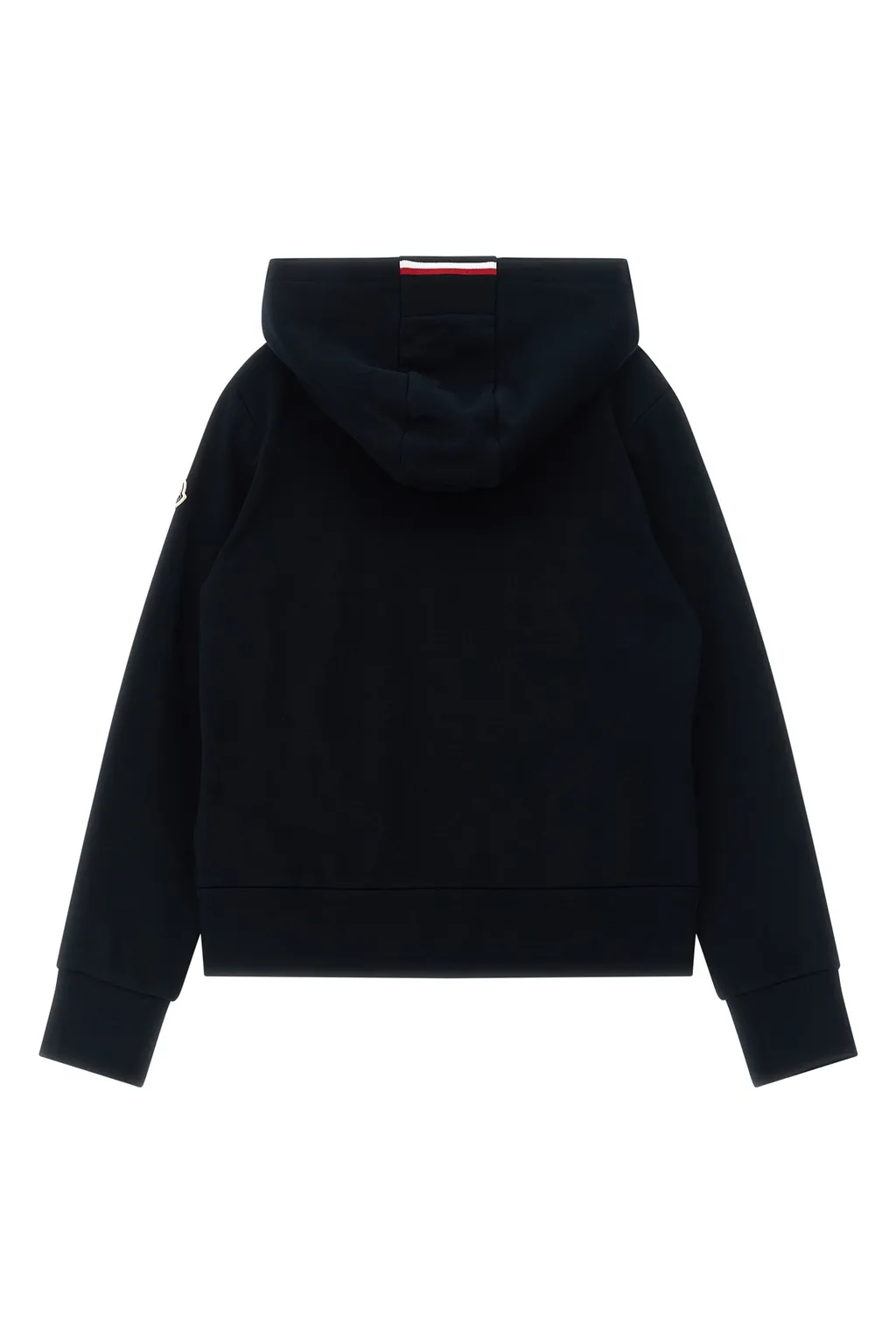 Moncler Enfant Logo Patch Zipped Hoodie