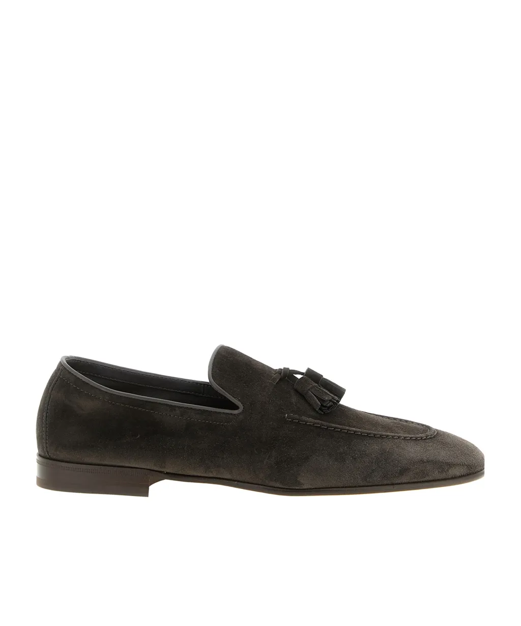 Brunello Cucinelli Fringed Slip-On Loafers