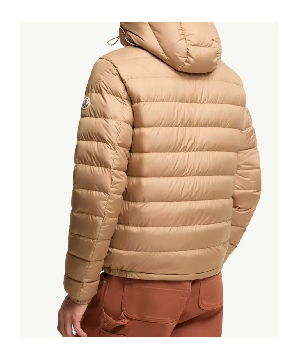 Moncler Logo Patch Zip-Up Hooded Jacket