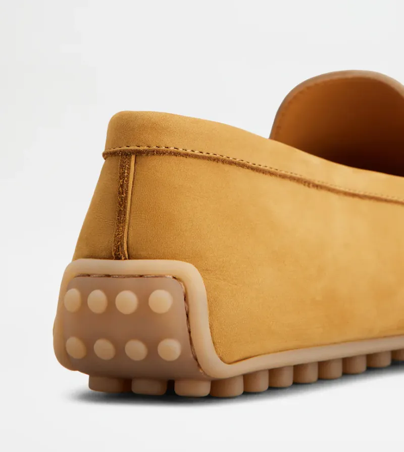 T-Buckle Topstitched Loafers