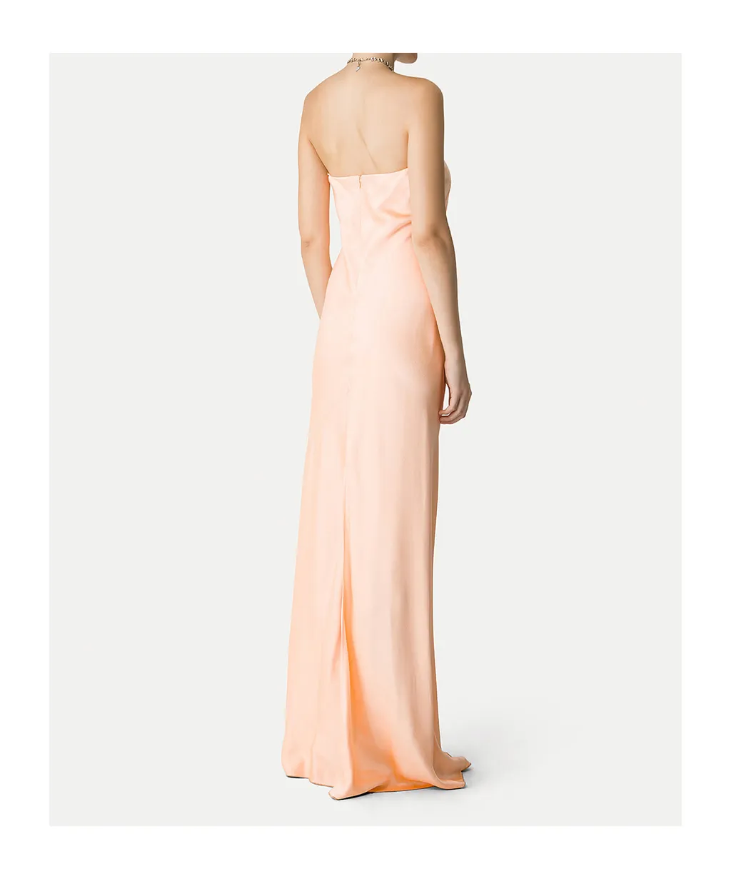 Long Dress In Envers Satin