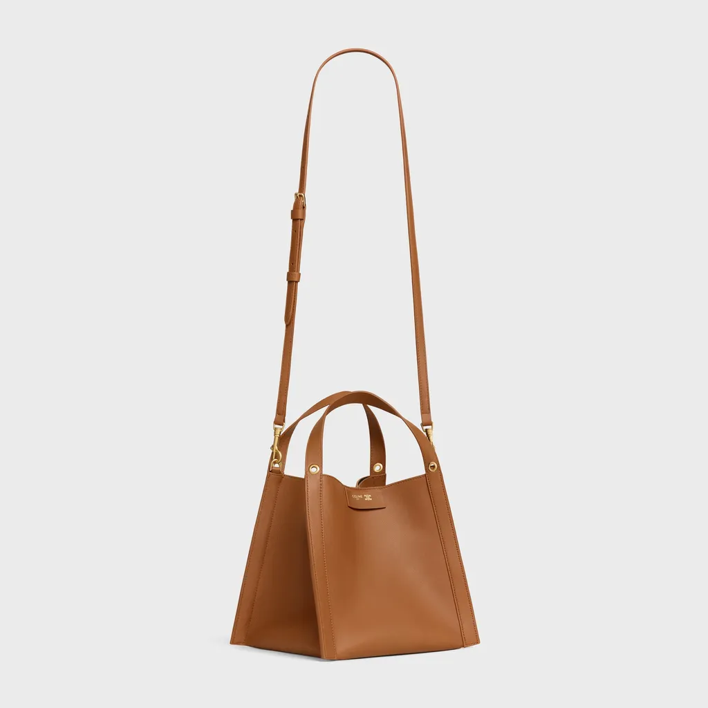 Small Cube Bag In Supple Calfskin
