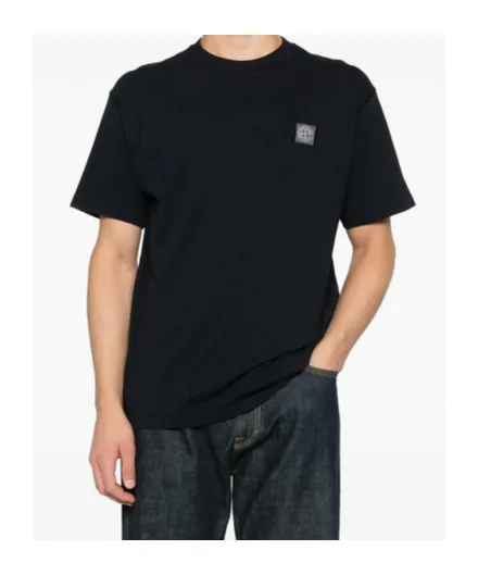 Stone Island Logo Patch Crewneck T-Shirt