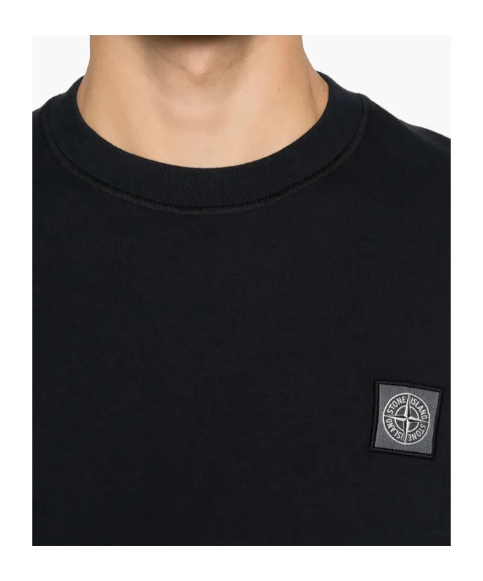 Stone Island Logo Patch Crewneck T-Shirt