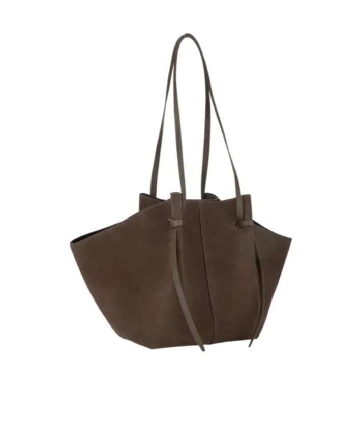 Large Mochi - Nutmeg Suede