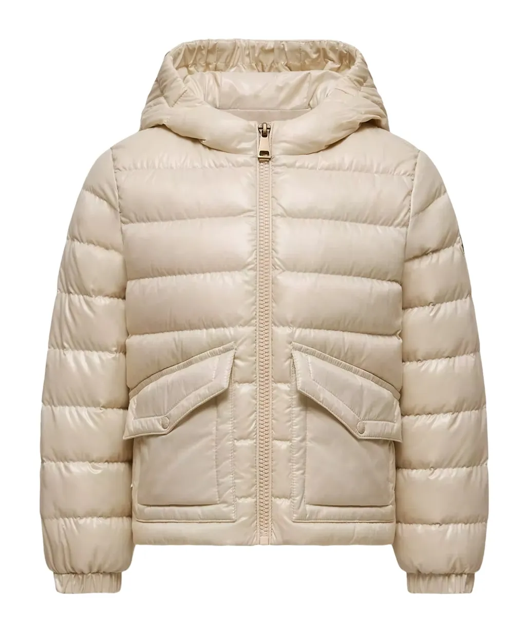Moncler Enfant Ela Hooded Down Jacket