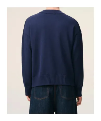 Ami Paris Ami De Coeur V-Neck Cardigan