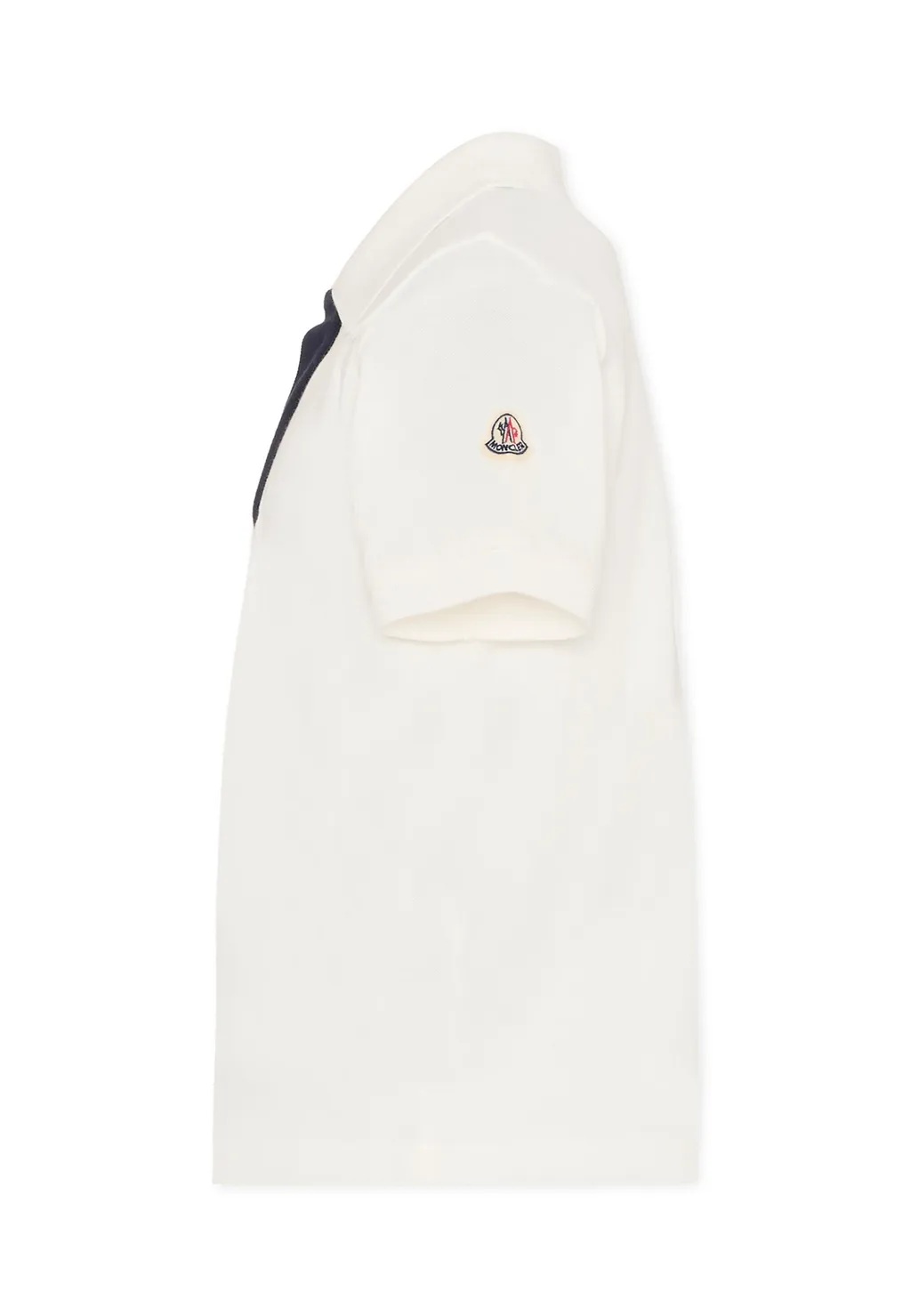 Moncler Enfant Tricolor-Trimmed Piquet Polo Shirt