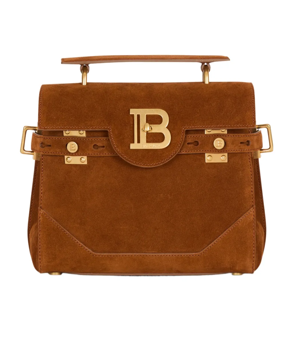 Balmain B-Buzz 23 Foldover Top Tote Bag
