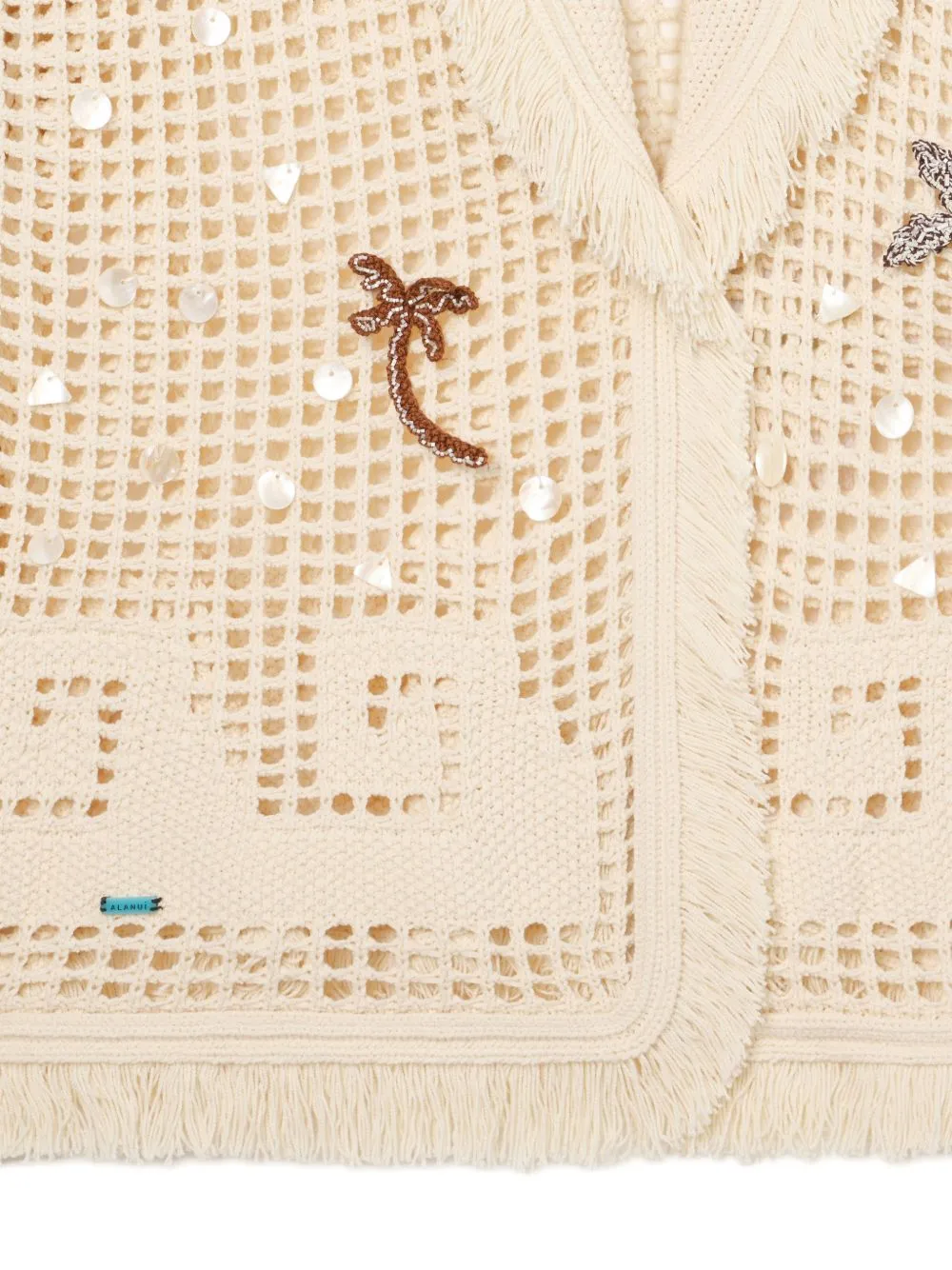 Alanui Where The Waves Begins Cardigan