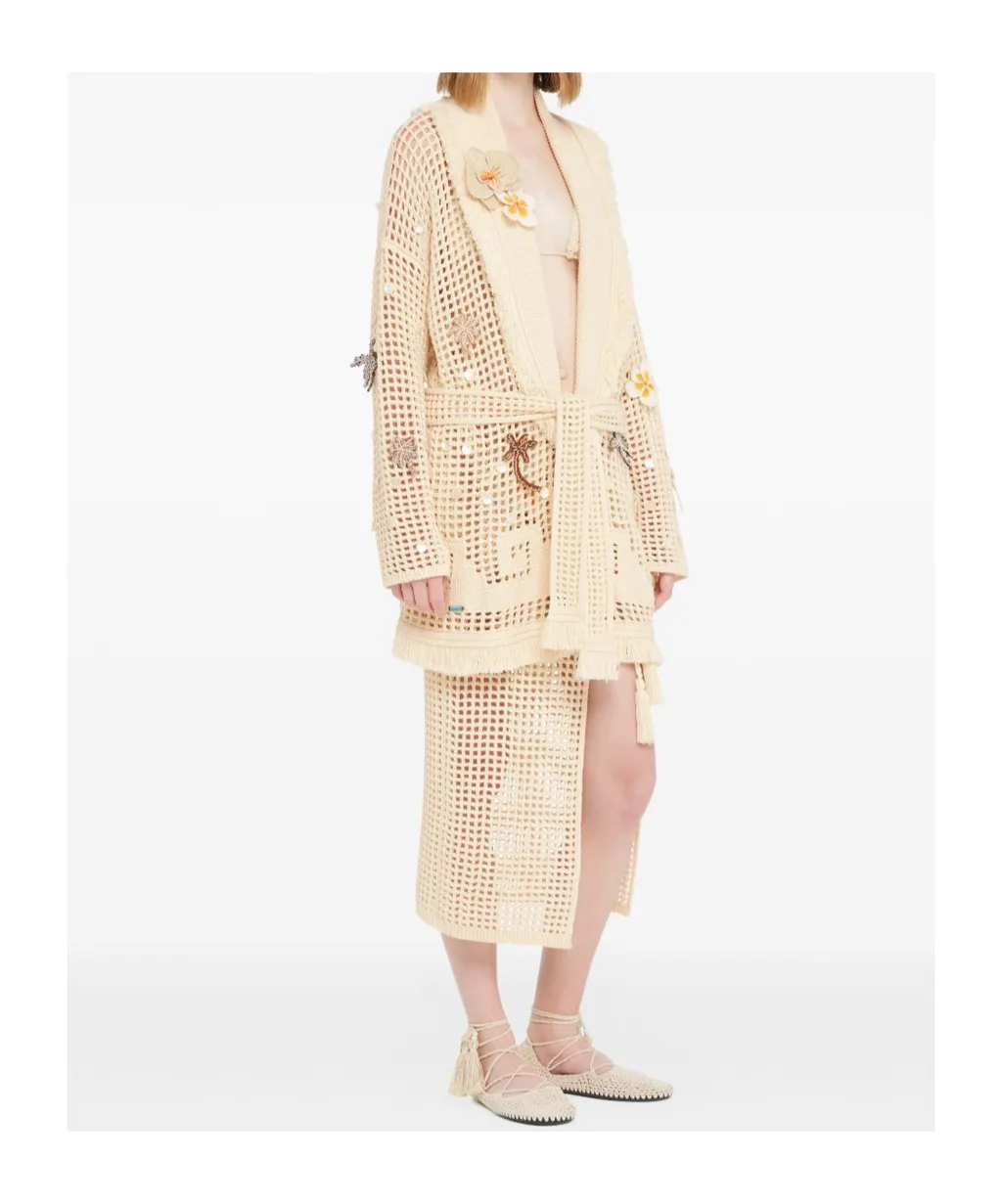 Alanui Where The Waves Begins Cardigan