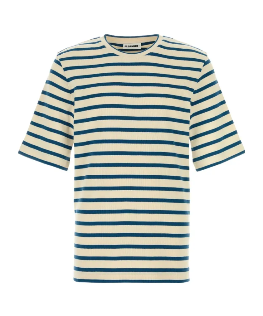 Jil Sander+ Striped Crewneck T-Shirt