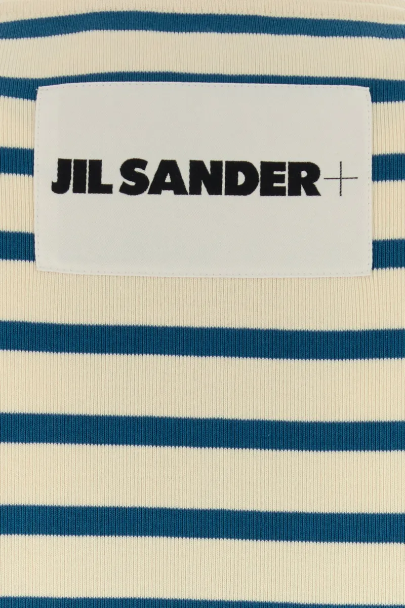Jil Sander+ Striped Crewneck T-Shirt