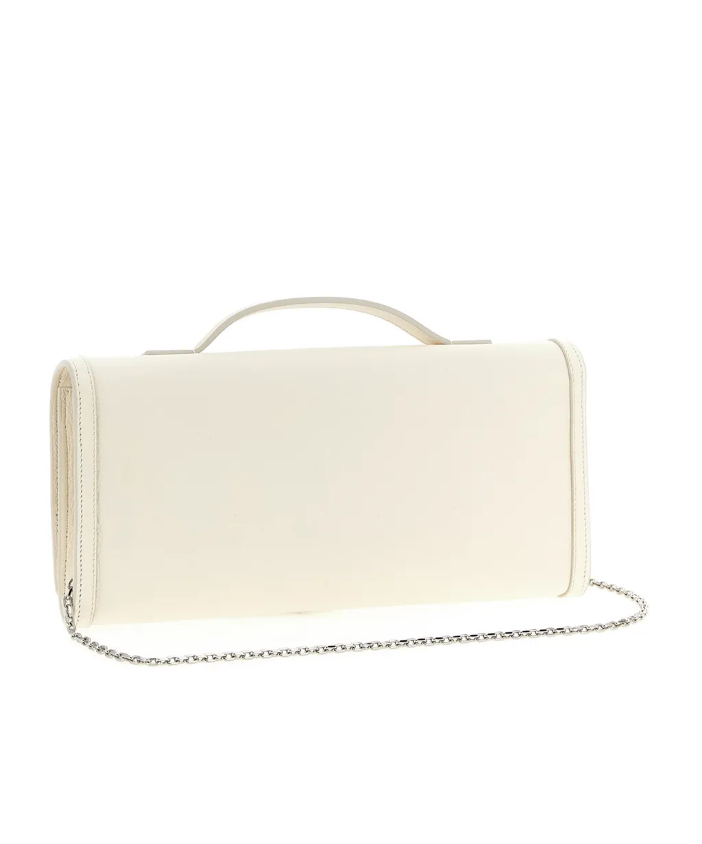 Roger Vivier Logo-Engraved Clutch Bag