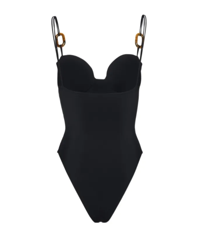 Magda Butrym Retro Bustier Swimsuit