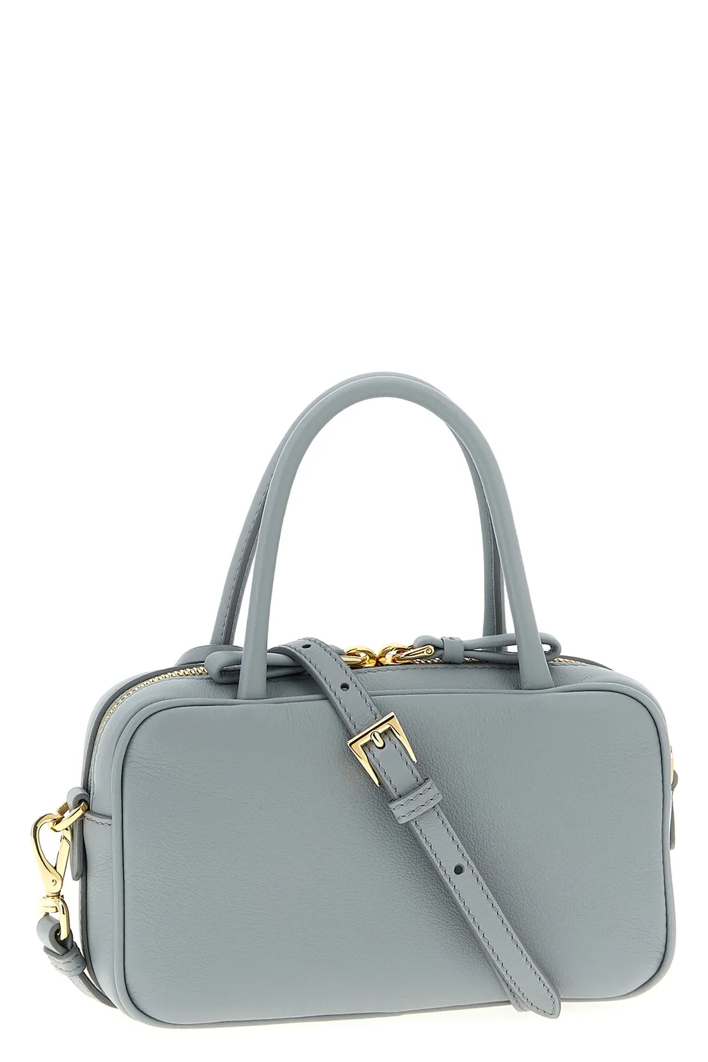 Mini Bauletto Leather Tote Bag