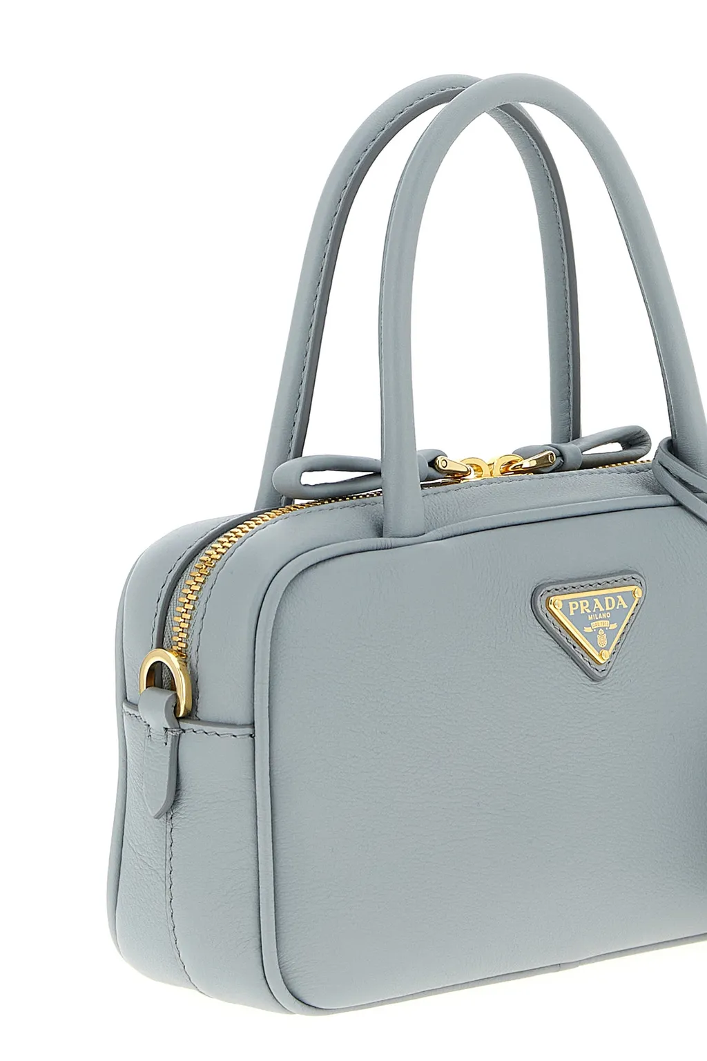 Mini Bauletto Leather Tote Bag