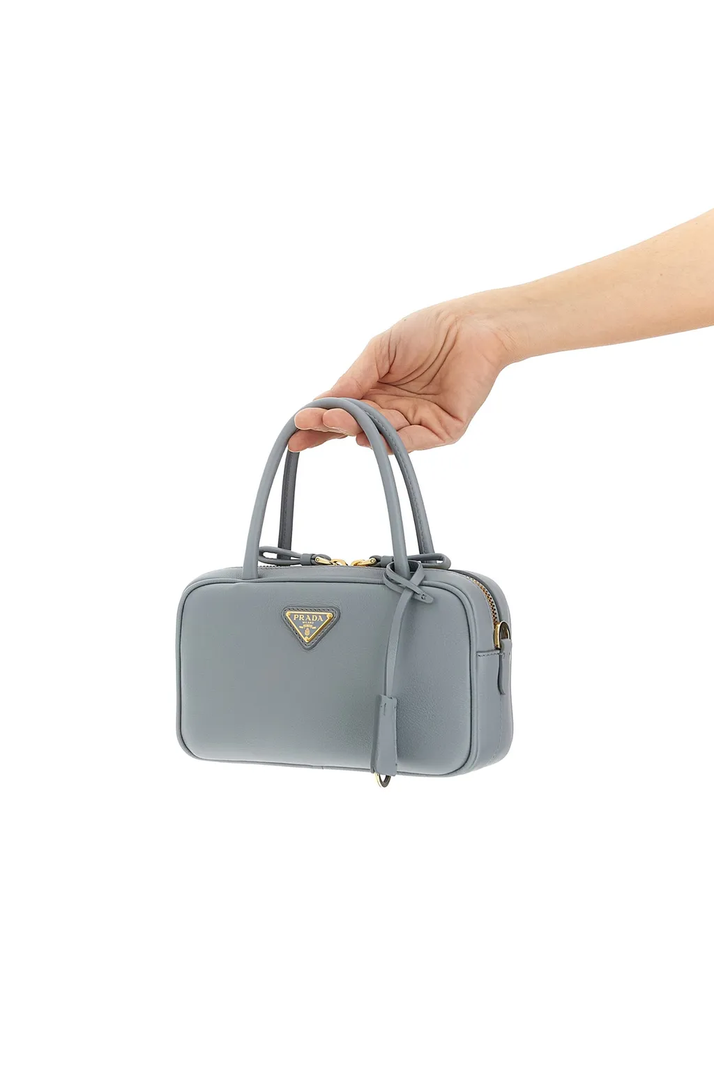 Mini Bauletto Leather Tote Bag