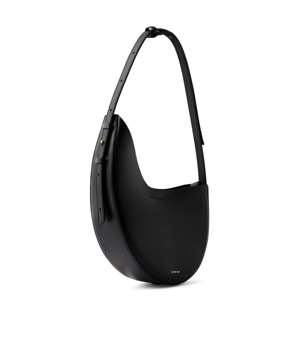 Solid Color Single-Shoulder Bag