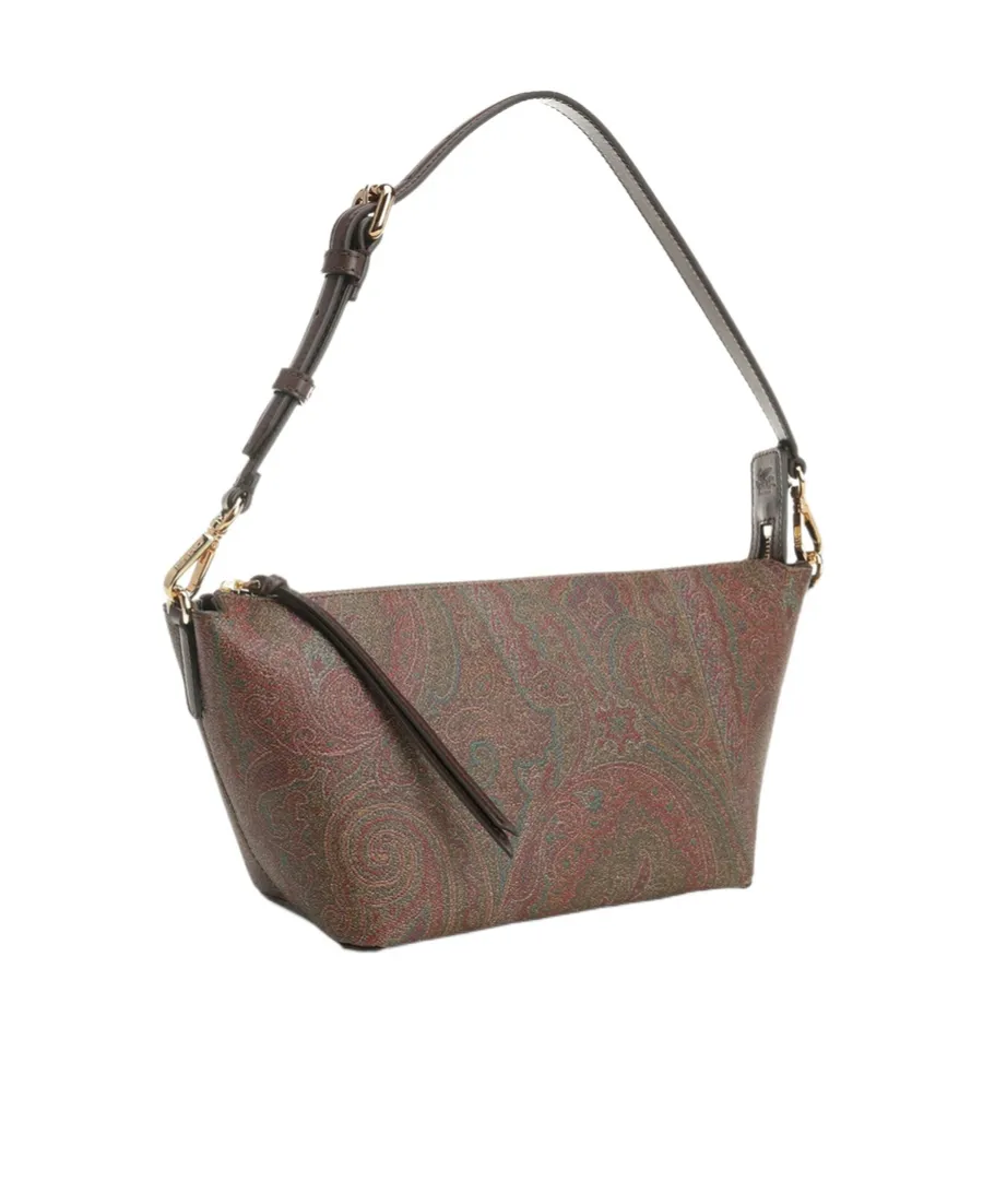 Zippered Shoulder Bag