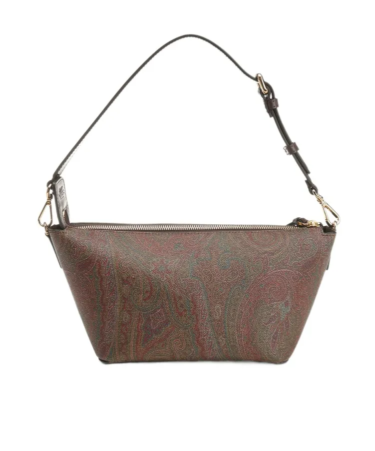 Zippered Shoulder Bag