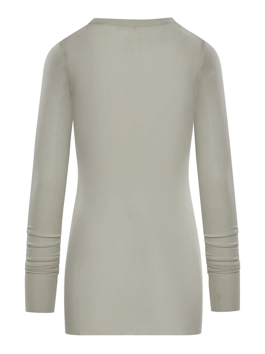 Rick Owens Long Sleeved Knitted T-Shirt