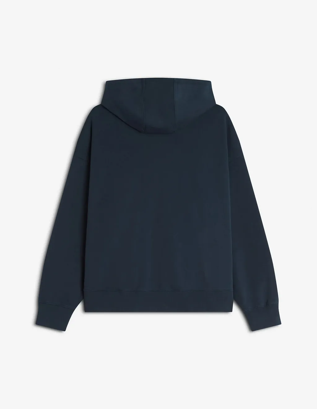 Bold Fox Head Patch Zipped Hoodie
