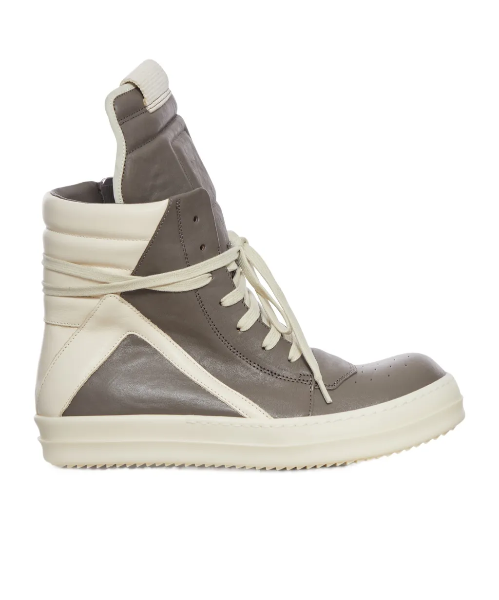 Lace-Up High-Top Casual Shoes