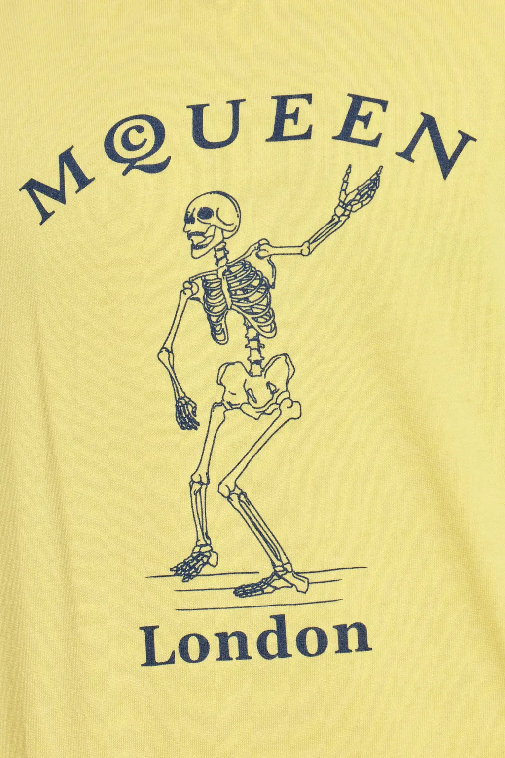 Alexander Mcqueen Skull Printed Crewneck T-Shirt