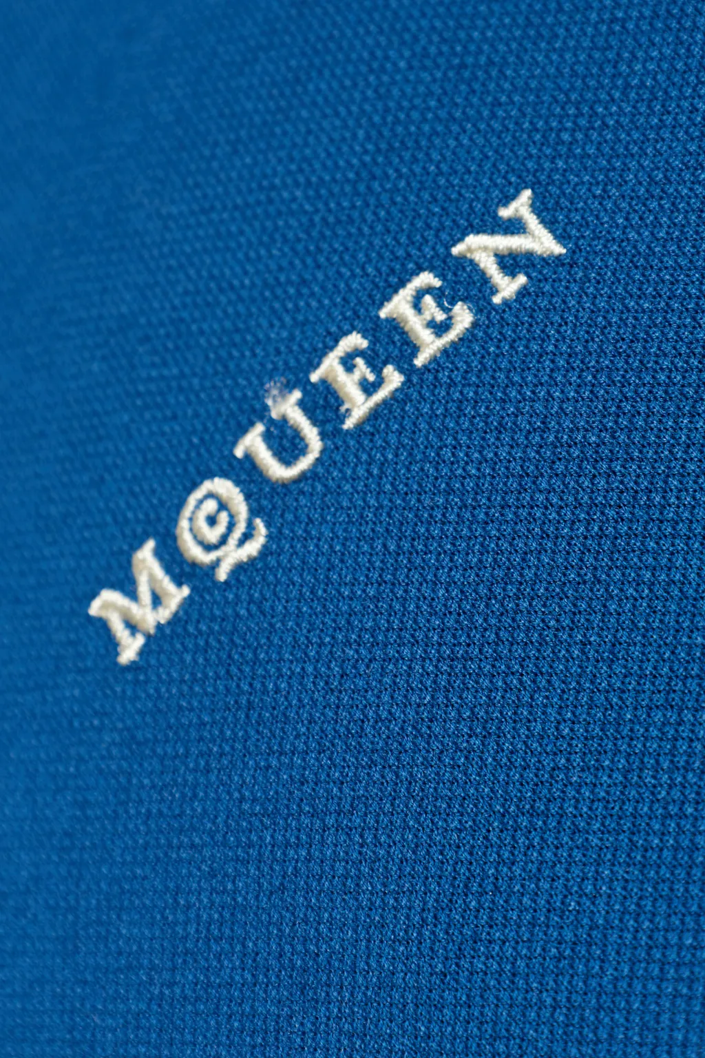 Alexander Mcqueen Logo Embroidered Short-Sleeved Polo Shirt