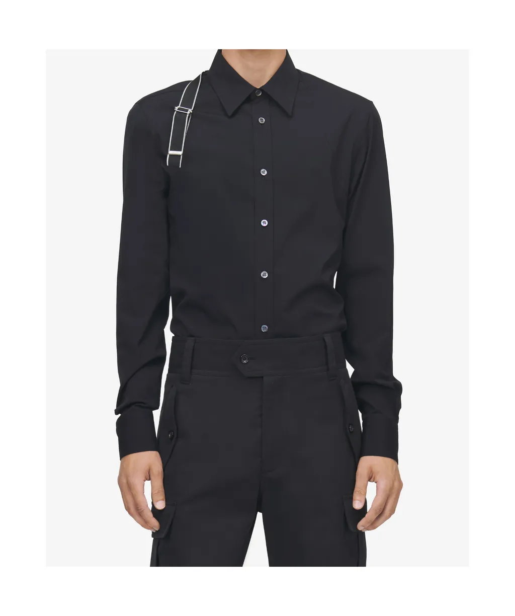 Alexander Mcqueen Harnes Long-Sleeved Shirt