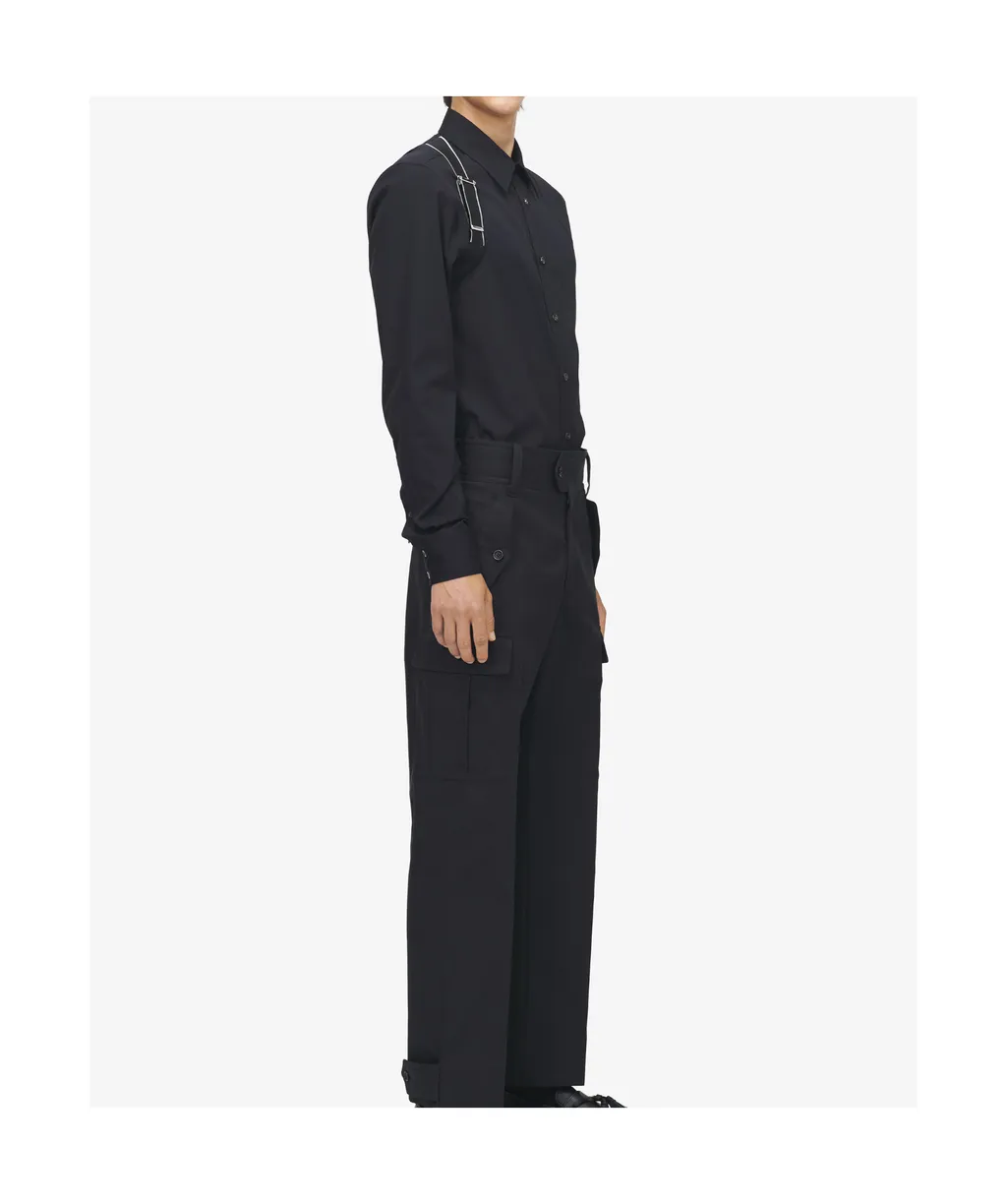 Alexander Mcqueen Harnes Long-Sleeved Shirt