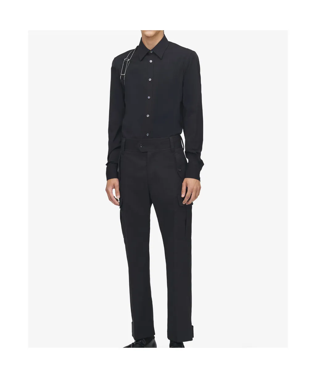 Alexander Mcqueen Harnes Long-Sleeved Shirt