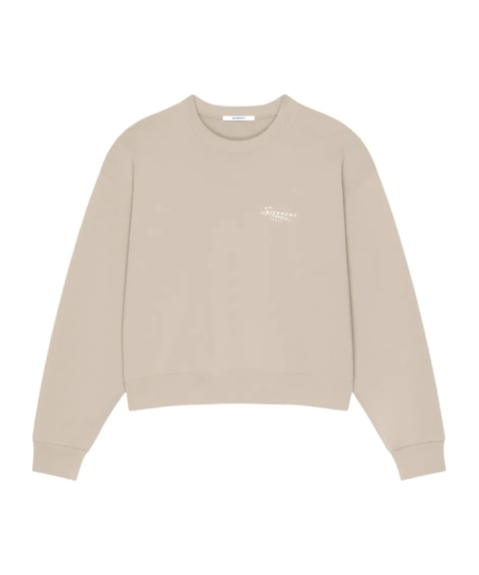 Givenchy Stamp Printed Crewneck Sweatshirt
