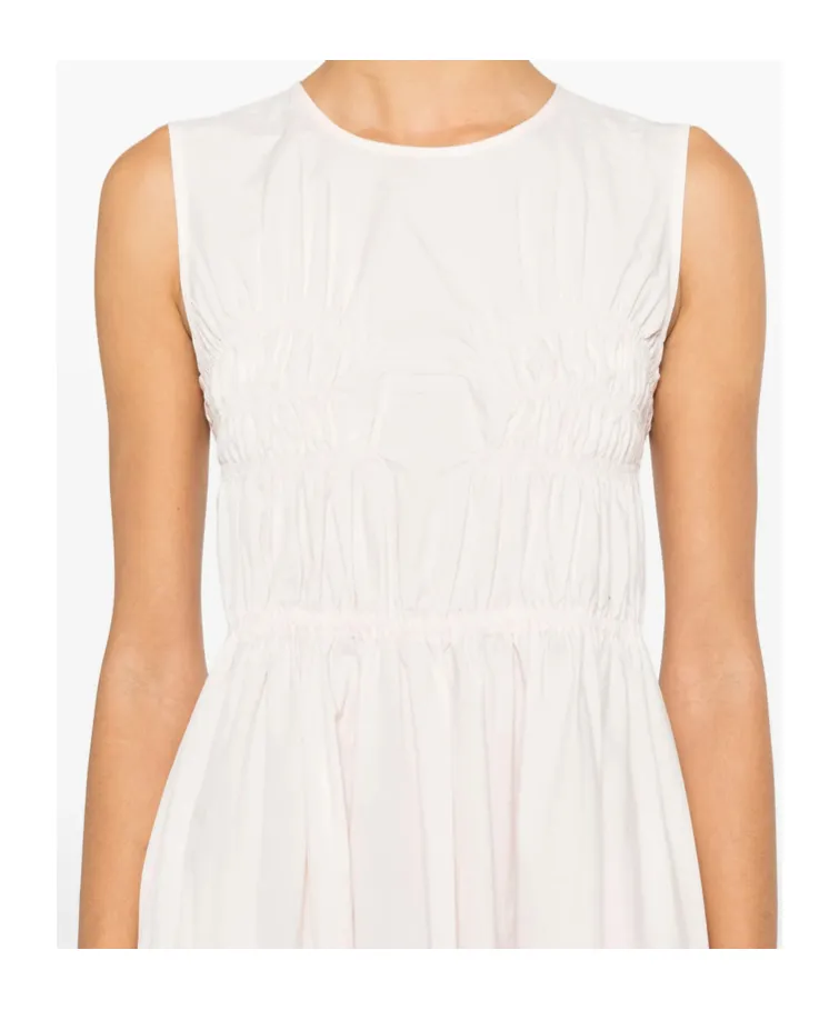 Round Neck Sleeveless Dress