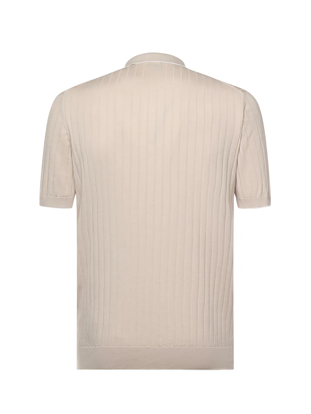 Eleventy Zip Polo Knitted Sweater