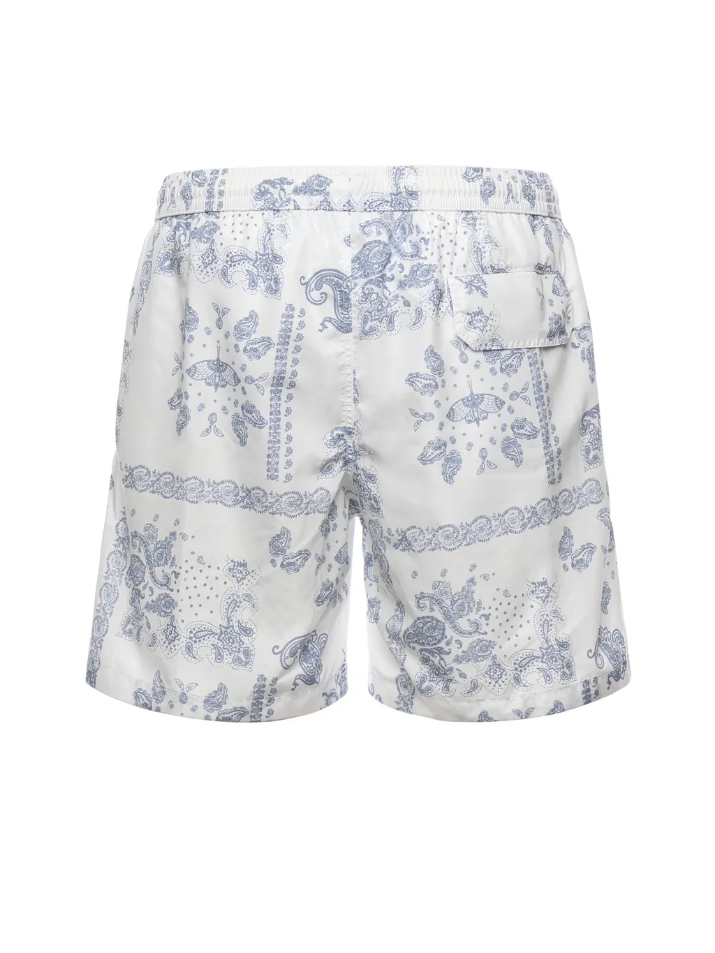Eleventy Paisley Print Swim Shorts