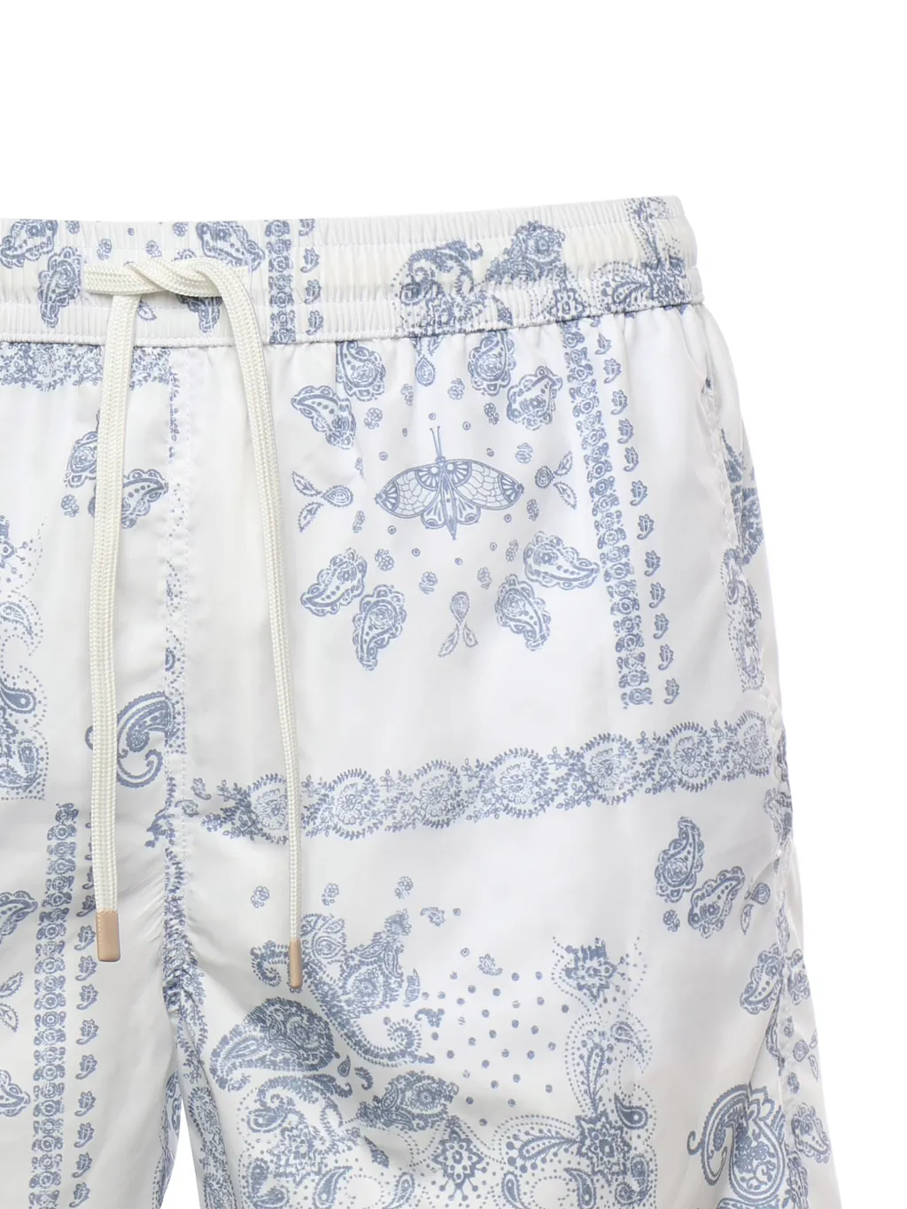 Eleventy Paisley Print Swim Shorts