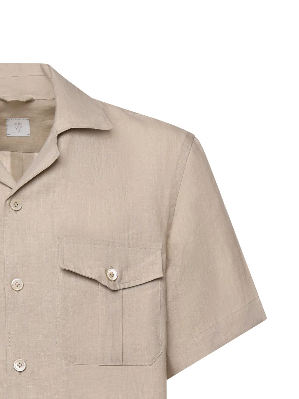 Eleventy Short-Sleeve Bowling Shirt