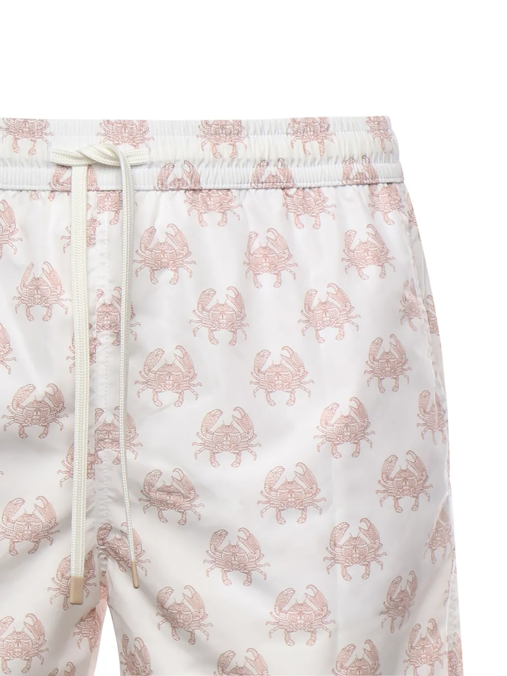 Eleventy Crab Print Drawstring Swimwear