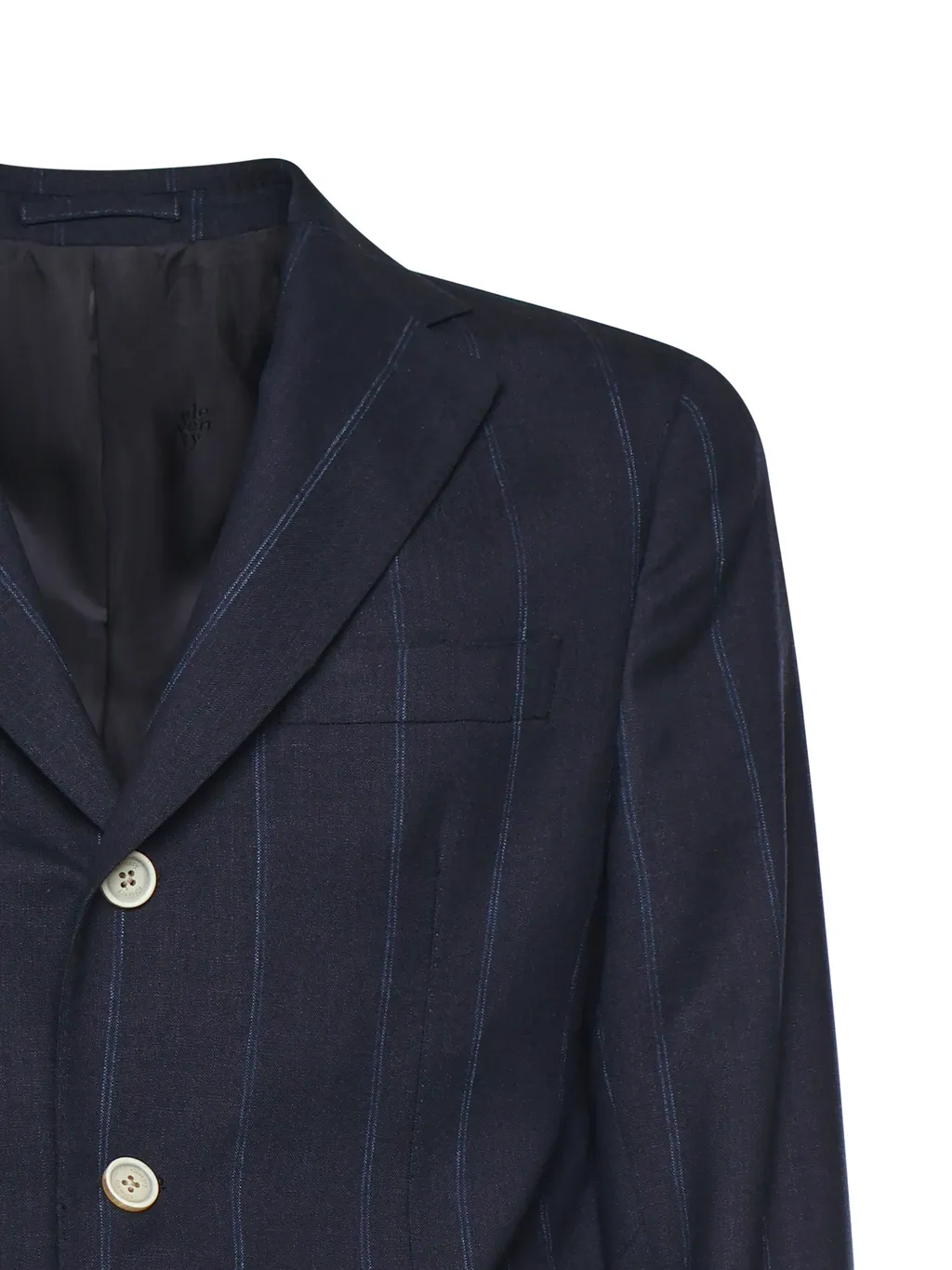 Eleventy Single-Breasted Striped Suit