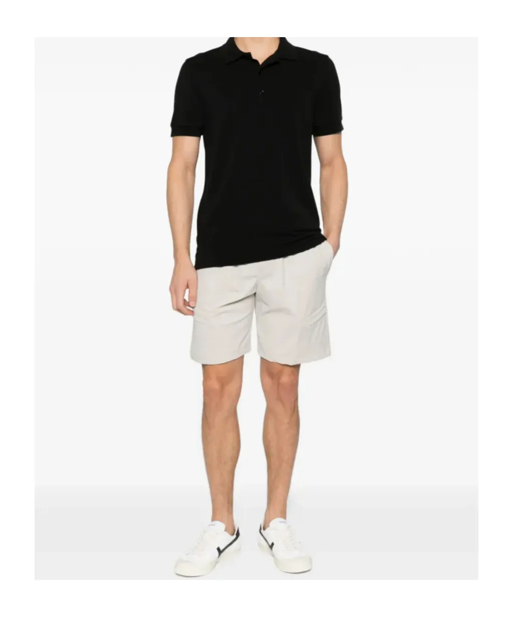 Elastic-Waistband Pocket Shorts