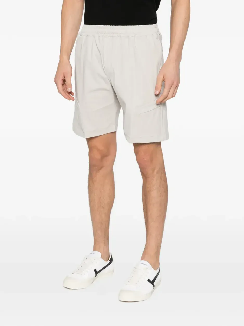 Elastic-Waistband Pocket Shorts