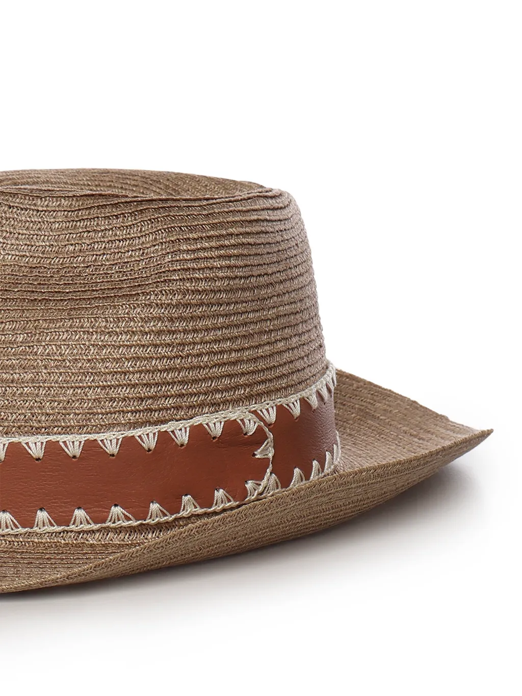 Eleventy Contrast Trim Hat