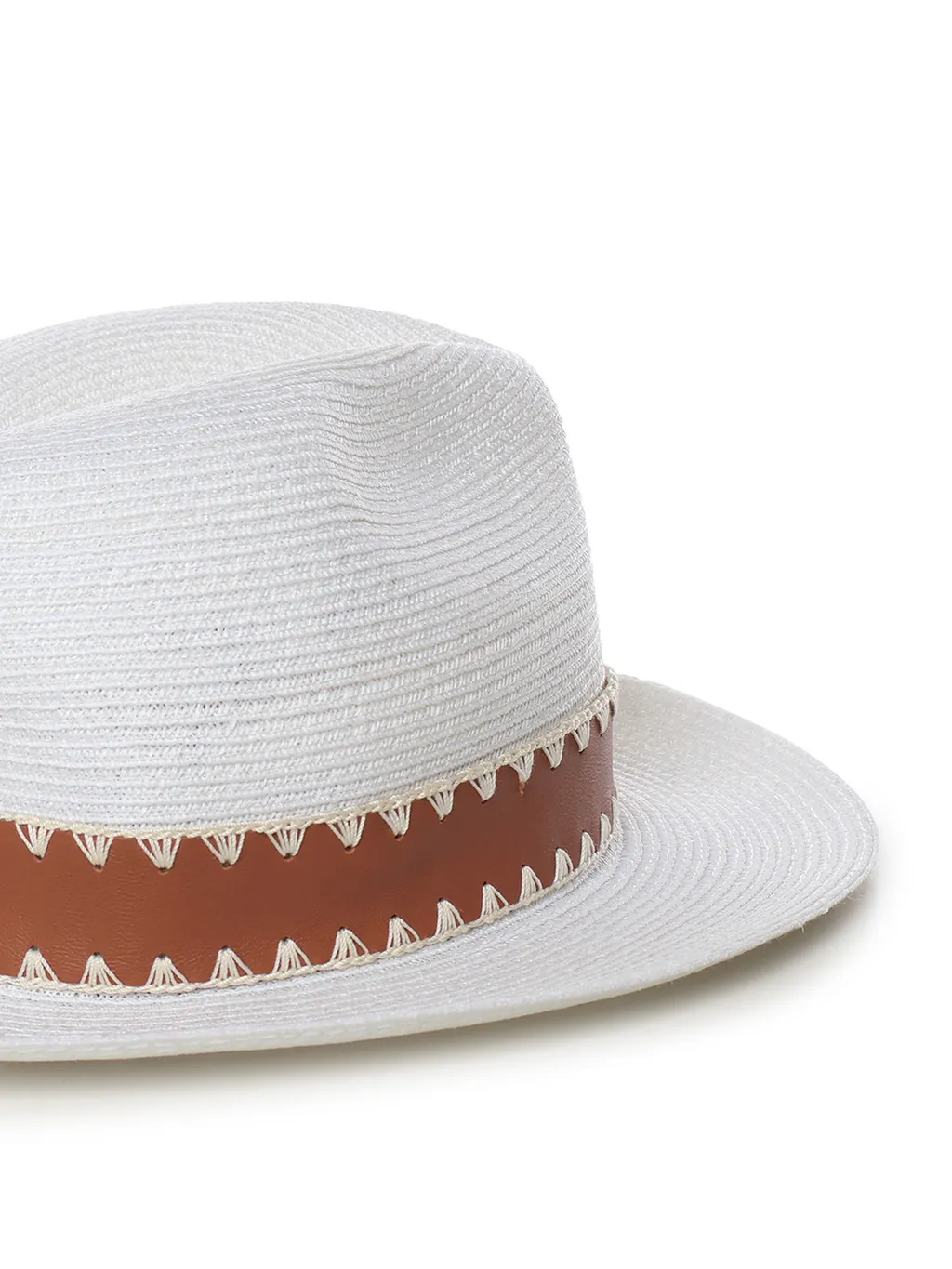 Eleventy Contrast Ribbon Hat